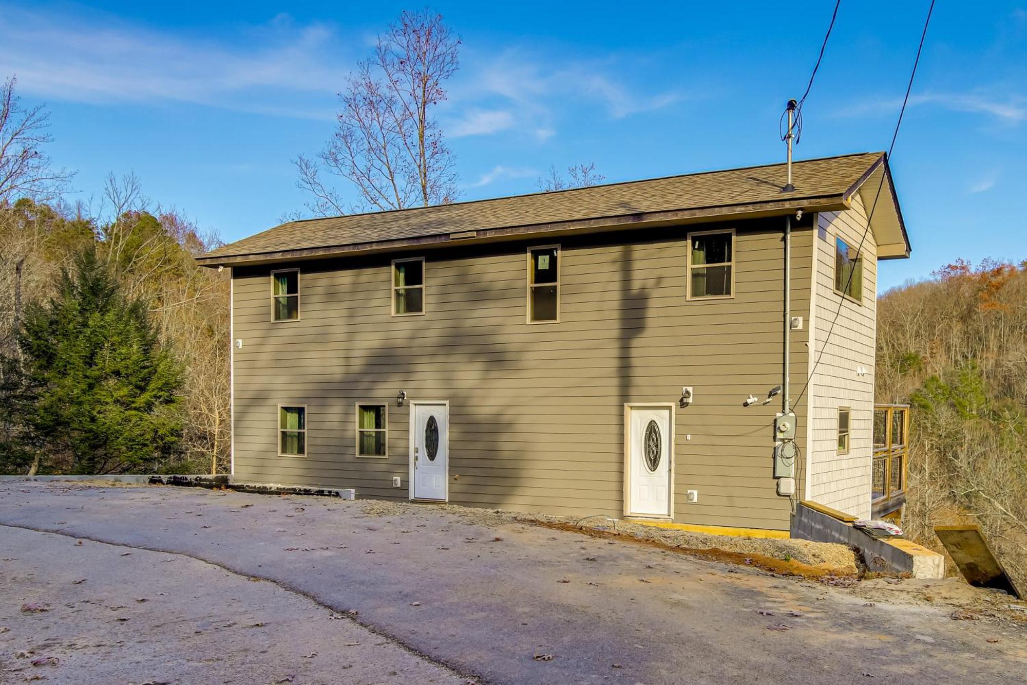 Gatlinburg Cabin With Game Room, Hot Tub And Mtn Views المظهر الخارجي الصورة
